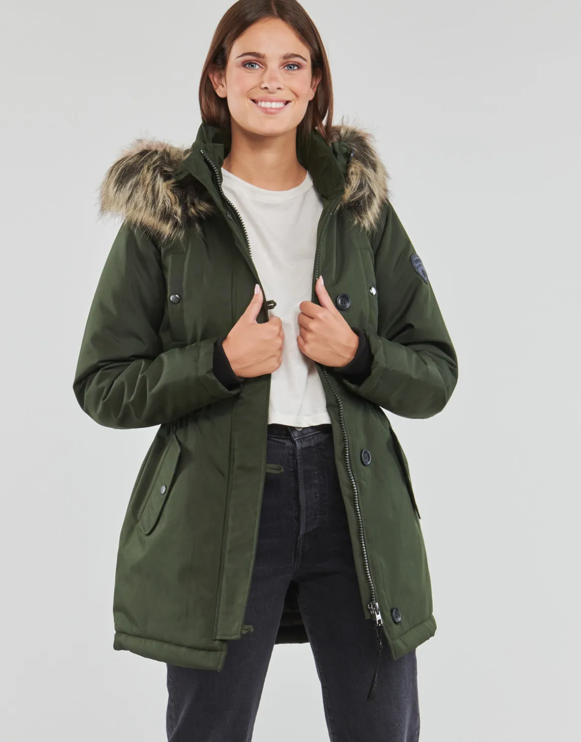 Only - ONLIRIS FUR WINTER PARKA CC OTW