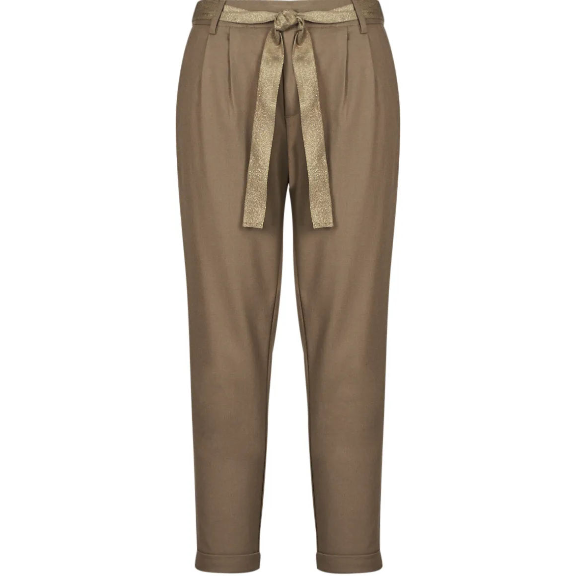 Only - ONLRITA LOOSE CHECK LYREX BELT PANT TLR