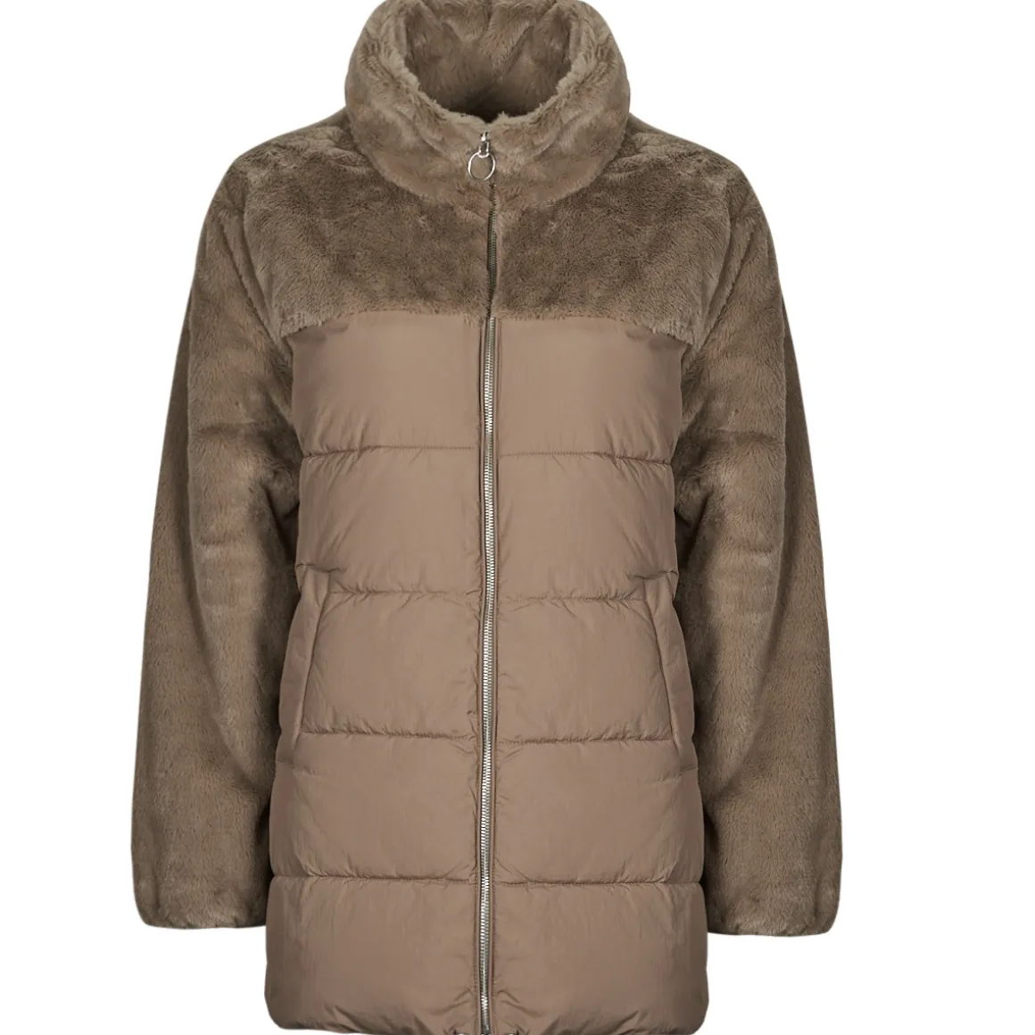 Only - ONLWANJA FUR PUFFER MIX COAT CC OTW