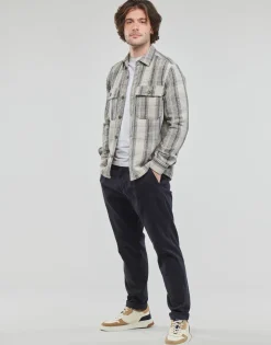 Only & Sons  - ONSSCOTT LS CHECK FLANNEL OVERSHIRT 4162