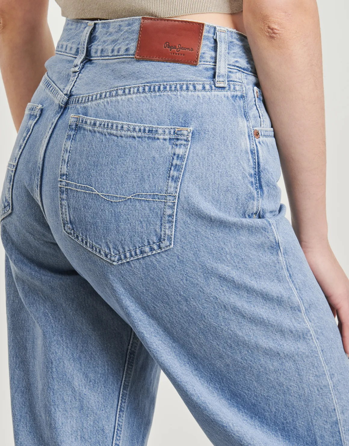 Pepe jeans - LOOSE ST JEANS HW HAZEL
