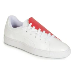 Puma - WN BASKET CRUSH.WH-HIBISCU