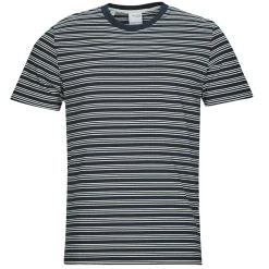 Selected - SLHANDY STRIPE SS O-NECK TEE W