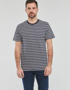 Selected - SLHANDY STRIPE SS O-NECK TEE W