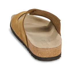 Selected - SLHBASTIAN SUEDE STRAP SLIDER B