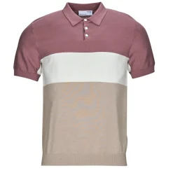 Selected - SLHMATTIS SS KNIT BLOCK POLO B