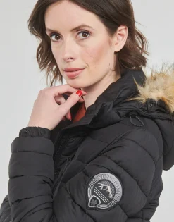 Superdry - FUJI HOODED LONGLINE PUFFER