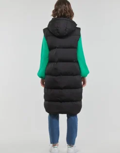 Superdry - LONGLINE HOODED PUFFER GILET