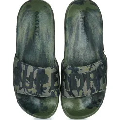 Superdry - SANDALES PISCINE CAMO