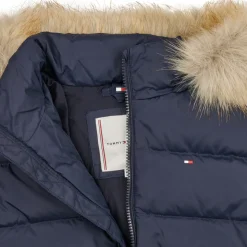 Tommy Hilfiger - ESSENTIAL DOWN FUR HOOD JACKET