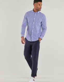 Tommy Hilfiger - FLEX POPLIN BOLD STRIPE RF SHIRT
