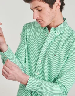 Tommy Hilfiger - FLEX POPLIN CLASSIC STP RF SHIRT