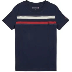 Tommy Hilfiger - GLOBAL STRIPE TEE S/S