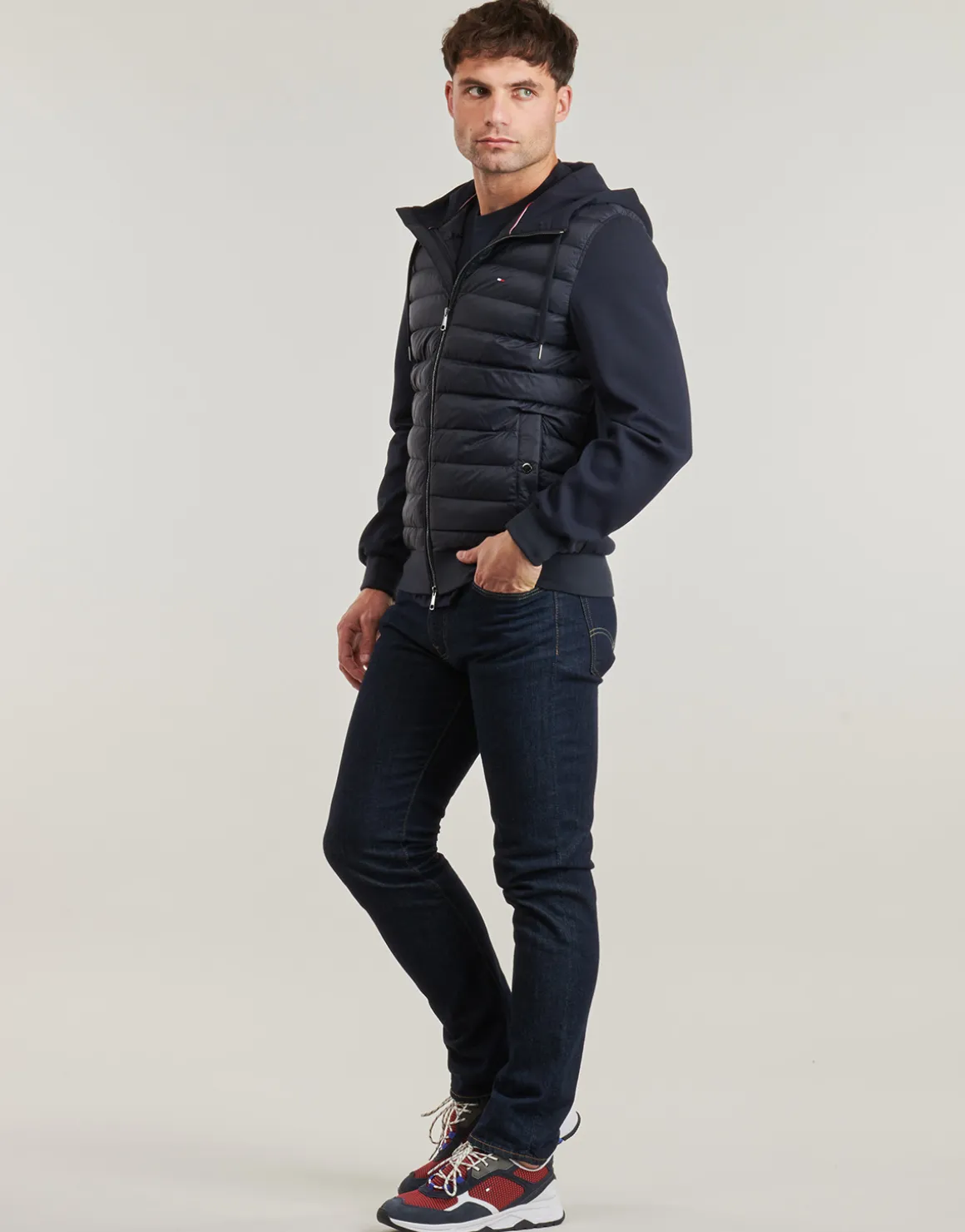 Tommy Hilfiger - MIX MEDIA FZ HOODIE