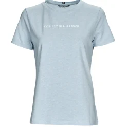 Tommy Hilfiger - REG FROSTED CORP LOGO C-NK SS