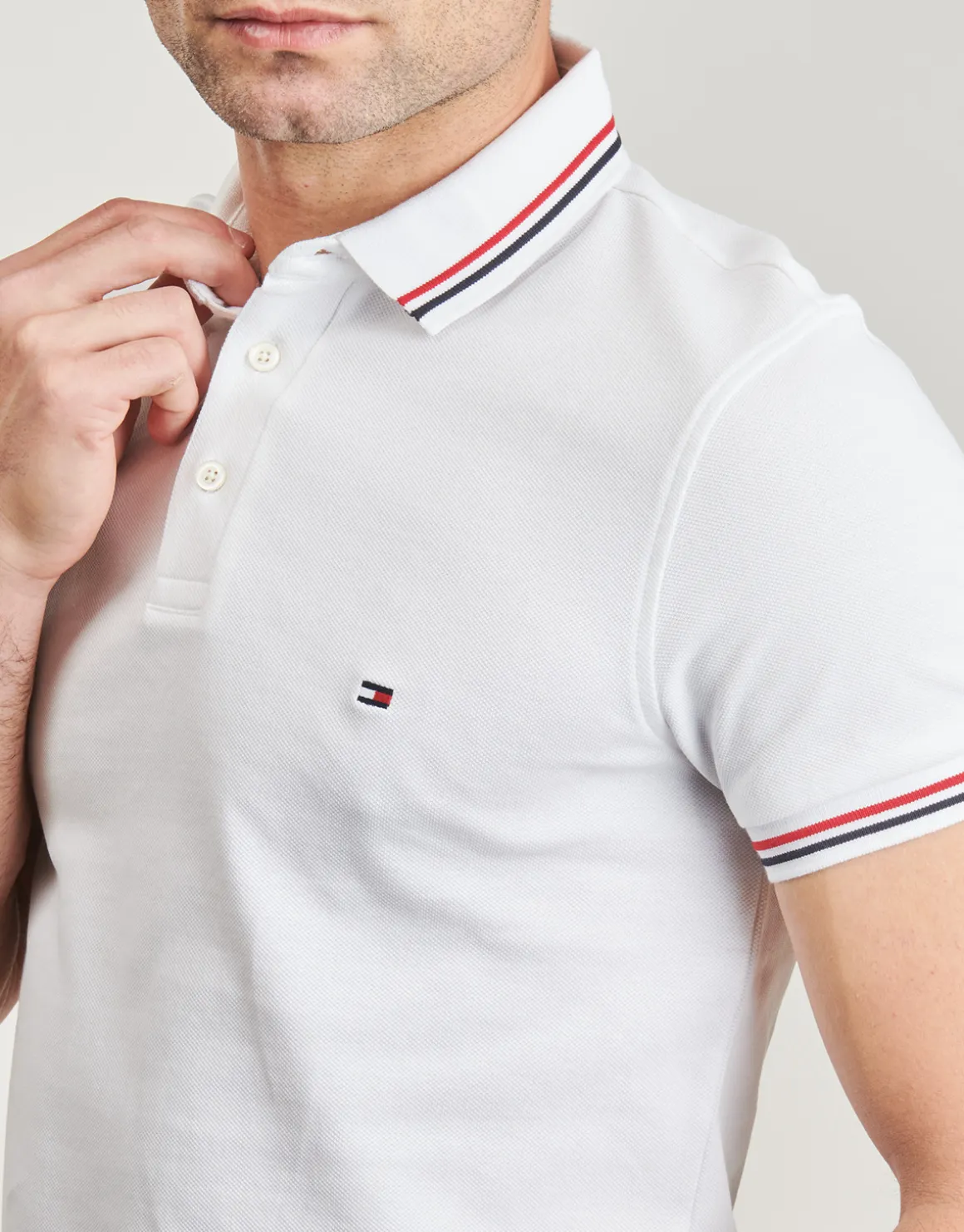 Tommy Hilfiger - TIPPED SLIM FIT POLO