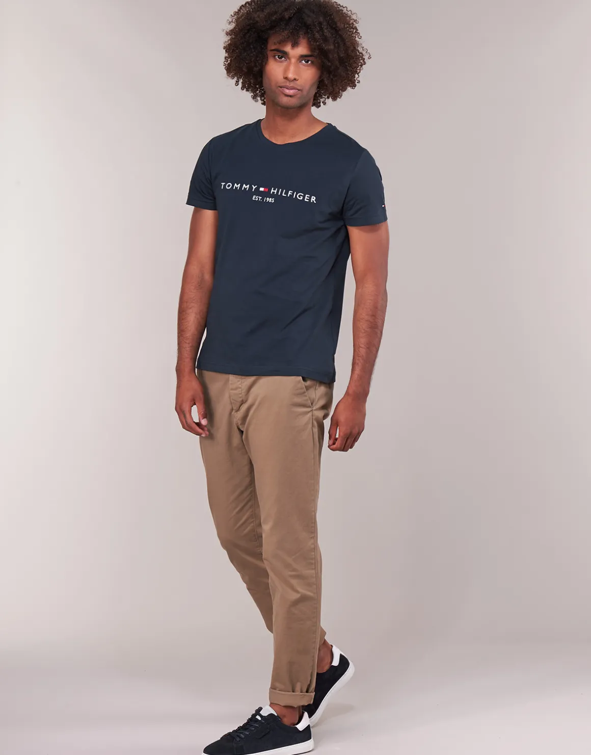 Tommy Hilfiger - TOMMY FLAG HILFIGER TEE