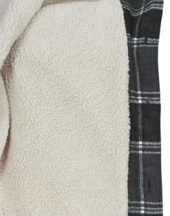 Tommy Jeans - TJM CHECK SHERPA OVERSHIRT EXT
