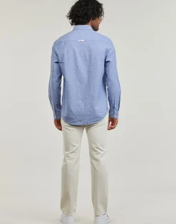 Tommy Jeans - TJM REG LINEN BLEND SHIRT