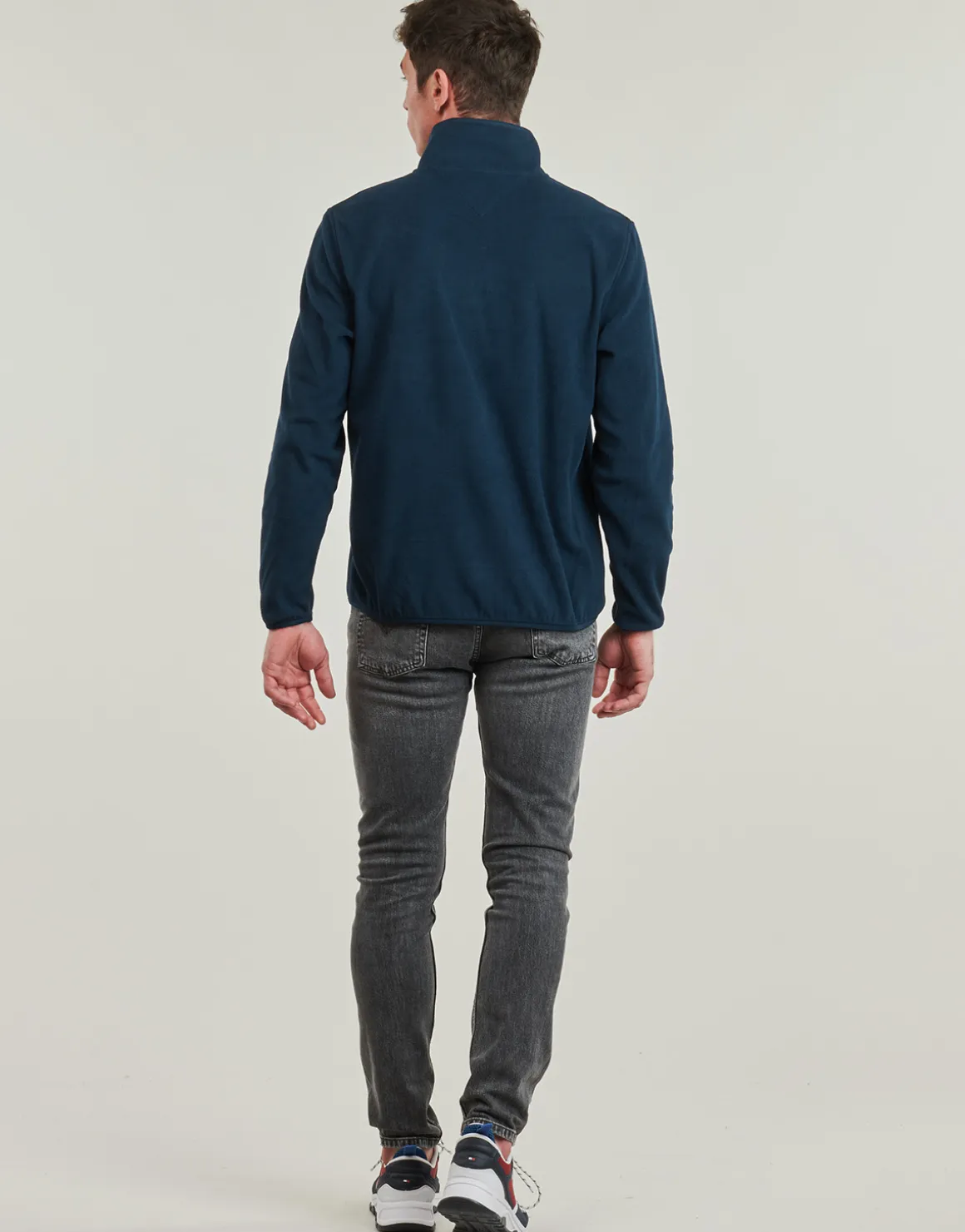 Tommy Jeans - TJM REG S FLAG POLAR 1/4 ZIP