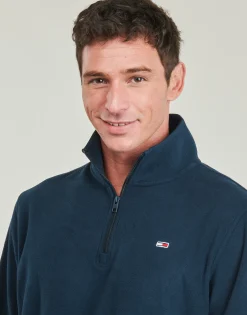 Tommy Jeans - TJM REG S FLAG POLAR 1/4 ZIP
