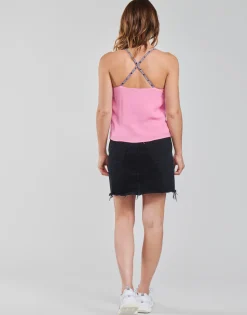 Tommy Jeans - TJW CAMI TOP BUTTON THRU