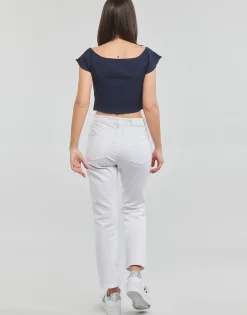 Tommy Jeans - TJW CROP RIB OFF SHOULDER TOP