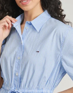 Tommy Jeans - TJW MINI STRIPE SHIRT DRESS