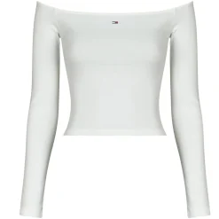 Tommy Jeans - TJW SLIM ESSENTIAL BOAT NECK LS
