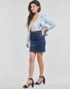 Vero Moda - VMLUNA HR DENIM SKIRT MIX GA