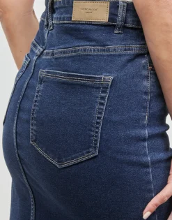 Vero Moda - VMLUNA HR DENIM SKIRT MIX GA